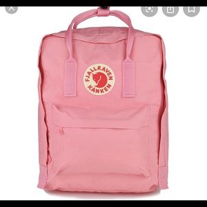 Pink Fjallraven Backpack